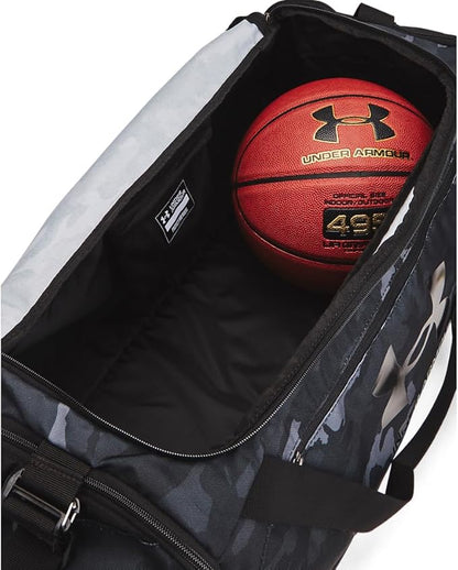 Under Armour Unisex-Adult Undeniable 5.0 Duffle, (010) Black/Black/Black, One Size Fits Most
