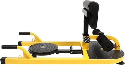 Multifunction Deep Squat Bench, Home Gym Workout Station, Adjustable Leg Exercise Machine for Belt Squats, Super Stretching, Sit-up, Push-up, Up to 220lbs, Size:37*17.32*19.68 in