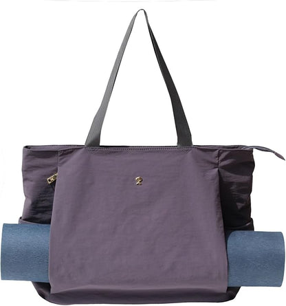 ESVAN Yoga Mat Bag Yoga Tote Carrier Shoulder Bag Carryall Tote for Office,Yoga,Pilates,Travel,Beach and Gym