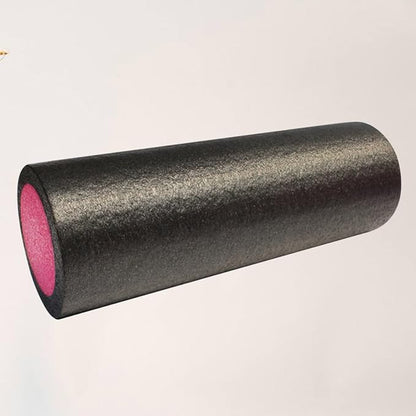 BESTonZON Yoga Roller Foam Massage Stick Epe Solid Column Fitness Roller 30x15cm Black for Muscle and Balance Training