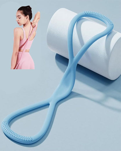 Resistance Bands with Handles,Figure 8 Resistance Band Elastic Fitness Bands Exercise Band for Home Yoga Gym Workout