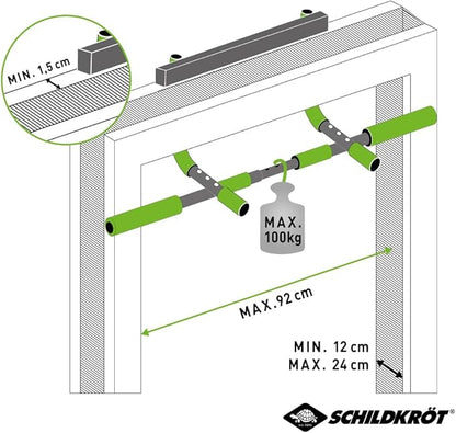 Multifunctional Door Bar 4 in 1
