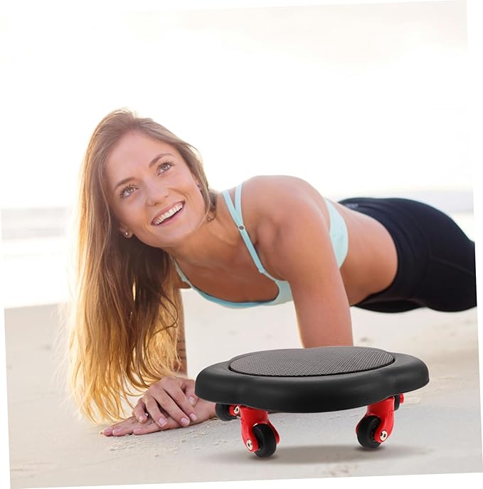 Efficient Fat Burning Abdominal Roller Core Sliding Discs for Home Fitness Abdominal Workout Equipment Flower Disc Design
