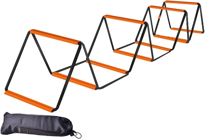 Agility Ladder Football Footwork Ladder Balance Foldable Agility Training Equipment Speed Ladder for Outdoor Sports Workout