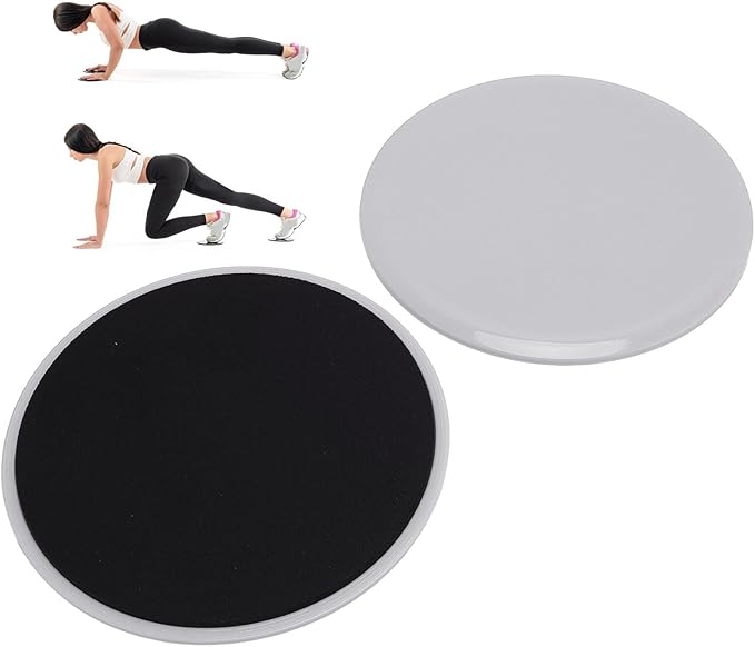 2pcs Core Sliders for Working Out, Compact Gliding Discs for Full Body Workout, Fitness Home Exercise Equipment, Floor Sliders for Abdominal & Core Strengthening, Portable Exercise