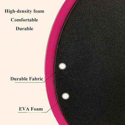 Dual Core Sliders,Core Exercise Gliding Discs Sportz Sliders for Working Out Compact Core Gliders for Home Gym Dual Sided Disks Used on Carpet or Hard Floors