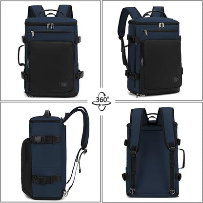 Kalesi Gym Duffle Bag Backpack 4-Way Waterproof with Shoes Compartment for travel Sport Hiking laptop