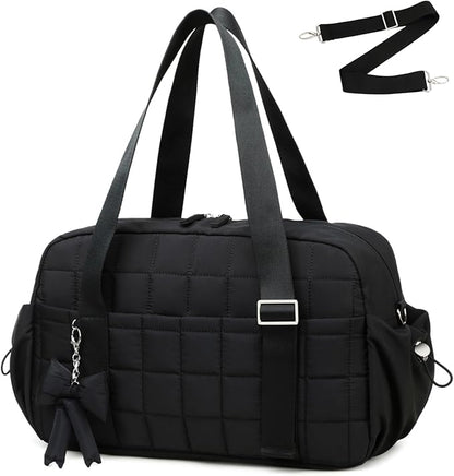 CAMTOP Gym Bag for Women, Lightweight Duffle Bag for Travel With Insulated Pocket and Wet Pocket, Small Carry On Bag for Dance Yoga Work