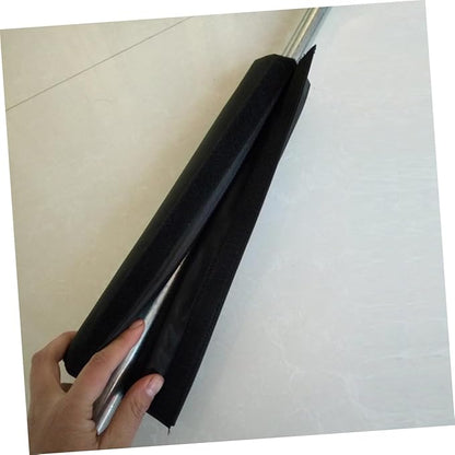 YARNOW Barbell Cushion Exercise Belt Squat Rack para Weights Collar Straps Traction Rope Belts Barbell Neck Pad