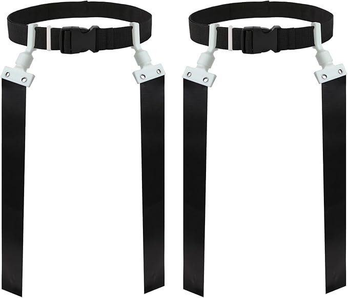 Gameday Flag Football Set – Kits for 2–14 Players w/Belts, Agility Cones & Carry Bag – Available in Multi Colors & Sizes