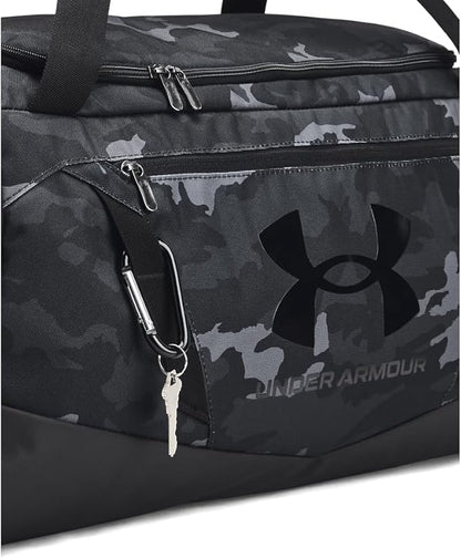Under Armour Unisex-Adult Undeniable 5.0 Duffle, (010) Black/Black/Black, One Size Fits Most