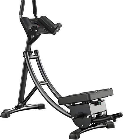 Ab Machine Adjustable Ab Workout Equipment, Abs Machine for Stomach Workout, Abdominal/Core Fitness Equipment For Home Gym,Strength Training Exercise Machine for Women and Men