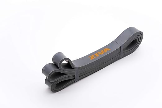 Ziva PRO Portable Resistance Band - Pull Up Assistance Exercise Bands for Home Fitness, Stretching, Strength Training, Physical Therapy – Medium Resistance, 41" L, 22-44 lbs. Tension