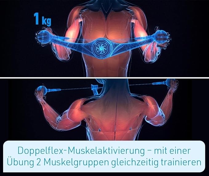 OYO Personal Gym - Full Body Portable Gym: Home, Office or Travel - NASA SpiraFlex Resistance Technology