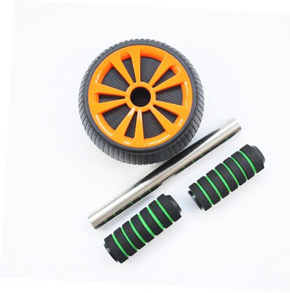 Non-slip Abdominal Exercise Roller Core Muscle Trainer Silent Ab Wheel for Home Fitness Muscle Training