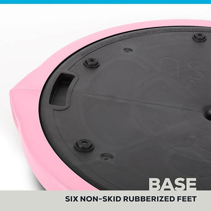 Bosu Half Ball Home Balance Exercise Trainer for Strength and Flexibility Workouts with Built to Last Burst Resistant Material and Hand Pump