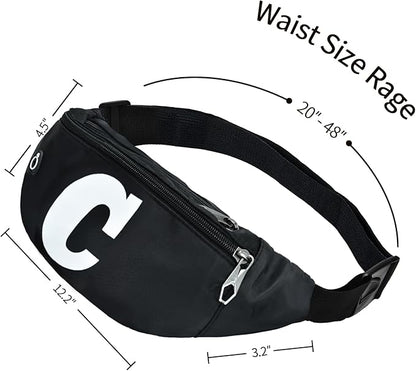 Fanny Pack for Men Women, Waterproof Sports Waist Bag Pack, Belt Bag for Travel Hiking Running