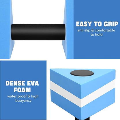 Pool Weights for Water Exercise 2 Pack, Aquatic Dumbbells for Pool Fitness & Water Aerobic Workouts, Dense and Sturdy Water Weights for Pool Exercise and Activities