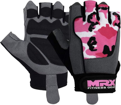 MRX BOXING & FITNESS Weight Lifting/Exercise Grip Gloves for Women, Great for Workouts, Weight Training and More, Pro Series
