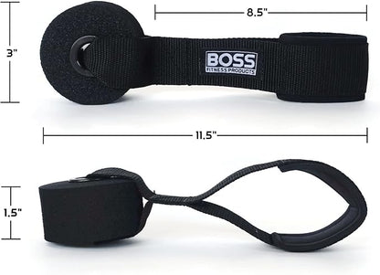 Extra Large Heavy Duty Door Anchor - Great for Resistance Bands, Physical Therapy Bands, and Closed Loop Bands