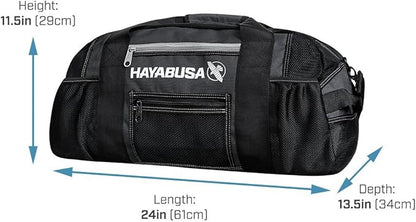 Hayabusa Ryoko Mesh Gear Bag - Black/Grey, 70L