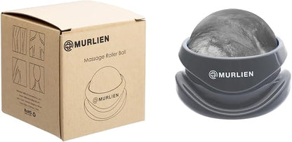 Massage Roller Ball, Tight and Sore Muscles Relief, Manual Massager, Alleviating Shoulder, Arms, Back, Legs, Calves or Muscle Tension - Gray