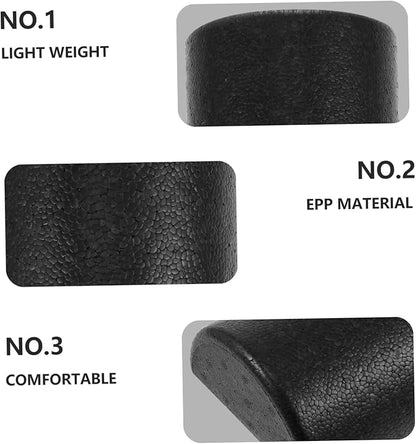 Half-Round Yoga Roller for Muscle Massage High Density Foam Smooth Surface for Yoga and Fitness for Physical Therapy and Recovery
