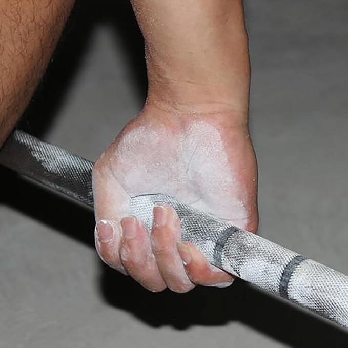 Refillable Gym Chalk Powder – Weightlifting, Mountaineering, and Gymnastics Grip Aid, Moisture-Absorbing for Rope Training and Sports | Ideal for Fitness, Outdoors, Camping, Hiking