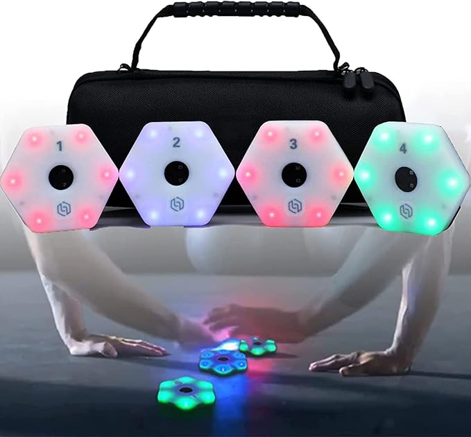 Agile Reaction Training Lights - Speed Reflex Trainer for Sports, Fitness, Basketball, Soccer, Boxing, Lacrosse