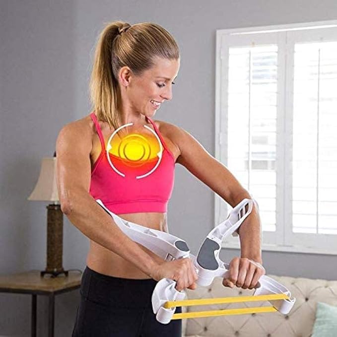 Upper arm Trainer, arm Training Device Strength Training for The Upper Body Resistance with 3 System Bands, Strength Fitness Equipment for Fitness Enthusiasts