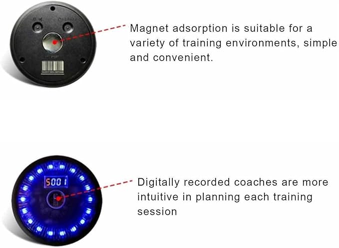 Reaction Training Light Lamp, Flash Reflex Reaction and Cognitive Training Kit, Speed Agility Response Equipment, for Sport, Fitness Coaches, Gyms