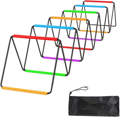 Agility Ladder Jumping Obstacles for Men Women and Kids Flexible Folding Football Footwork Speed Ladder for Volleyball