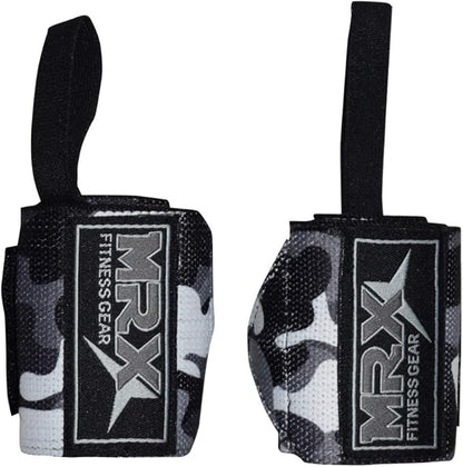 MRX Weight Lifting Wrist Wraps for Wrist Support Lifting Straps Gym Bodybuilding Training Workout for Men and Women