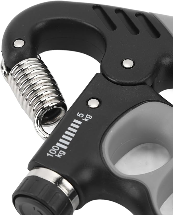 Hand Grip Strength Trainer, Thickened Spring Hand Grip Strengthener Adjustable Resistance 11.0‑220.5lb for Musicians for Hand Injury Recovery
