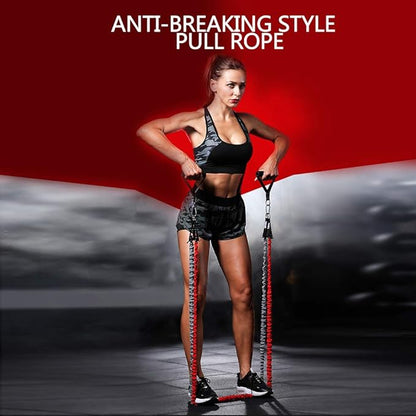 Resistance Band with Handle, Exercise Bands with Handles, Ideal for Strength Training, Muscle Toning, Physical Therapy
