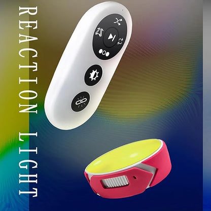 Speed Agility Training Lights, Reaction Training Equipment with Remote Control, Portable Sports Fitness Trainer for Basketball, Soccer and Lacrosse (Size : 3)