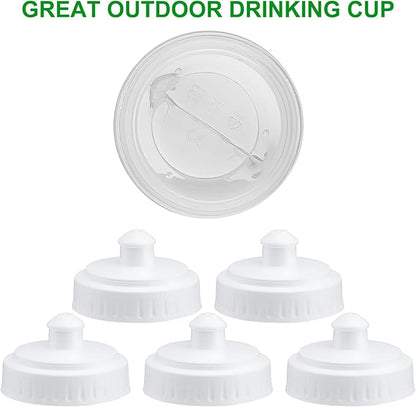 100 Pack Water Bottles Bulk 20 oz Reusable Plastic Water Bottles with Pull Top Cap Dishwasher Safe Sports Drinking Bottle for Fitness, Hiking, Cycling, or Gym Workout