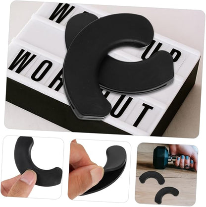 Mipcase 10pcs Crescent Dumbbell Support Pad Gym Hip Thrust Pad for Barbell Fitness Equipment for Home Gym