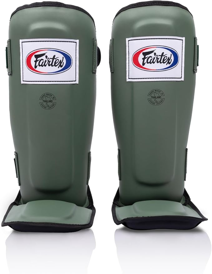 Fairtex SP3 Muay Thai Shin Guards for Men, Women, Kids | MMA Training, Kickboxing | Premium, Lightweight & Durable |Avoid shin splints During Training, Sparring