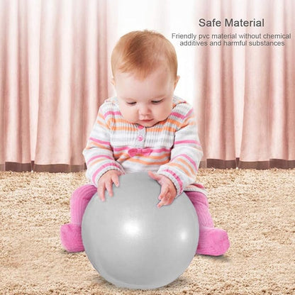 2 Pack Exercise Balls, 8-9 Inch Mini Pilates Yoga Balls, Anti-Burst Small Fitness Balls for Pilates, Yoga, Core Training and Physical Therapy, Improves Balance