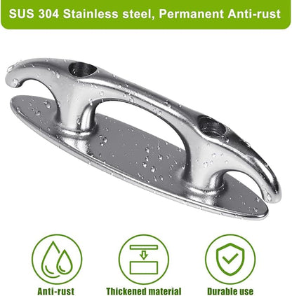 Stainless Steel Resistance Band Wall Anchor, Space Saving Wall Mount Workout Anchors for Home Gym Workouts, Strength Training, Physical Therapy