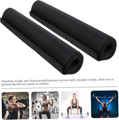 Barbell Shoulder Pads Triceps Bar Barbell Pads Handle Squat Neck Pad Barbell Collar Wrist Gym Barbell