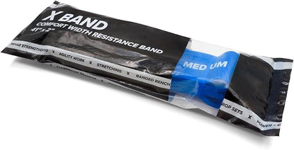 Meister X Band Comfort-Width 41" x 2" Resistance Bands - X-Wide Premium Loop Bands