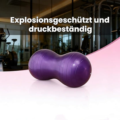 Peanut Ball, Exercise Balls, Pregnancy Ball for Birthing Yoga Ball for Pregnancy, Birthing Ball, Ideal for Labor & Core Strength Training