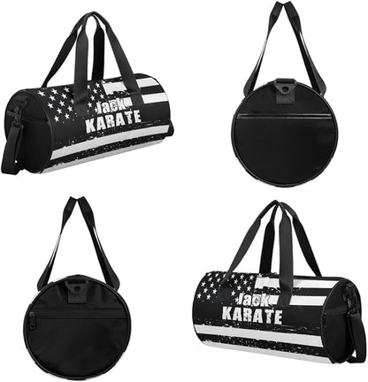 Personalized-Martial-Arts-Gear-Bag for Karate Teakwondo, Custom Jiujitsu Bag for Boys, Karate Teakwondo Bag for Gear Waterproof Lightweight Large USA