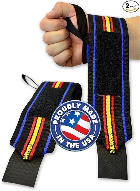 THP Powerlifting Wrist Wraps