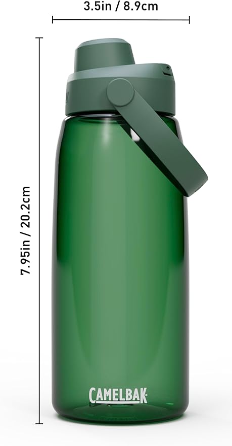 CamelBak Thrive Chug Tritan Renew Water Bottle Forest Green, 32oz