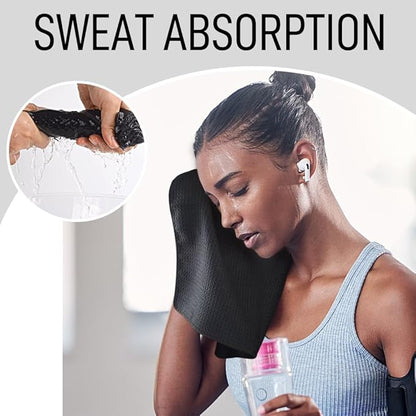 SUNLAND Microfiber Sports Workout Towels Fast Drying Fitness Sweat Towels for Men & Women Lightweight Multi-Purpose Gym Exercise Towel