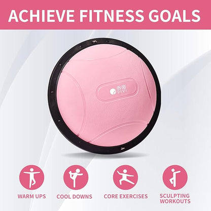 Half yoga ball, stable ball for fitness, core stability training for family fitness exercise, skid equipment for training， exercise equipment