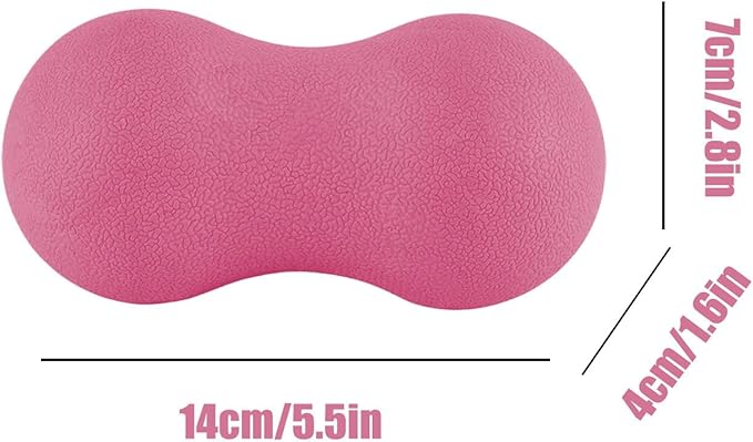 Massage Ball - Portable Deep Tissue Muscle Release Massager for Trigger Point, Post-Workout Recovery, Yoga and Pilates Stretching, Physical, Body Relaxation